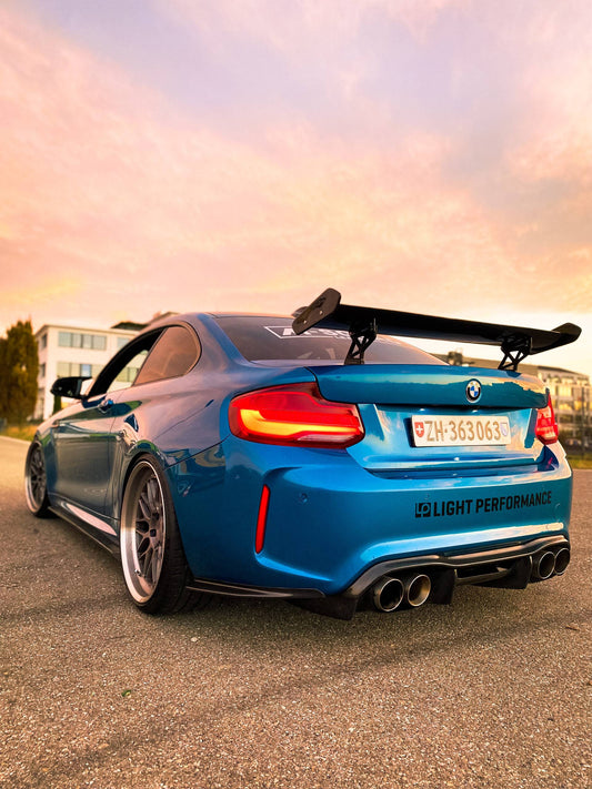 Carbon - BMW M2 F87+ Competition VRS Diffusor Carbon