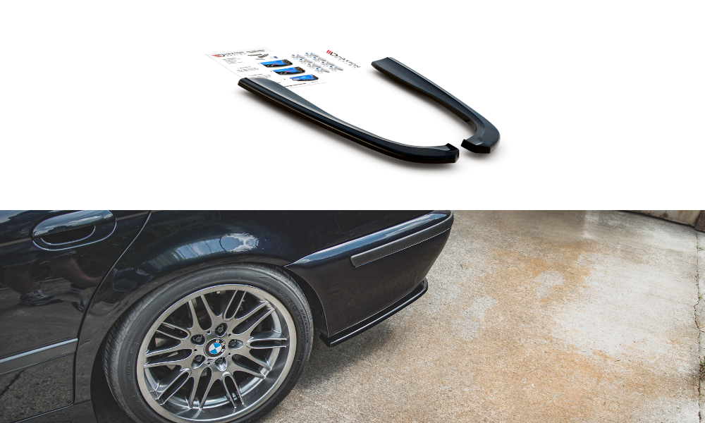 Maxtondesign Diffusor Erweiterung li/re für BMW 5er E39 M5 schwarz hochglanz