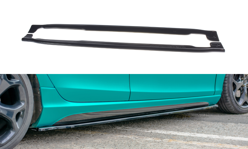 Maxtondesign Seitenschweller für Volvo V40 R-Design Carbon Look