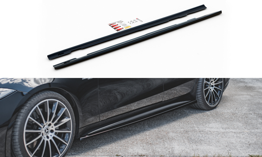 Maxtondesign Seitenschweller für Mercedes Benz CLS-Klasse C257 AMG-Paket Carbon Look