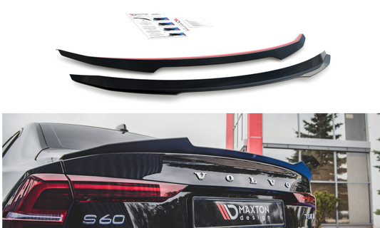 Maxtondesign Spoiler für Volvo S60 MK3 R-Design Carbon Look