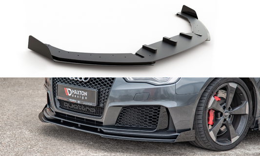 Maxtondesign Frontlippe für Audi RS3 8V Vorfacelift Racing schwarz