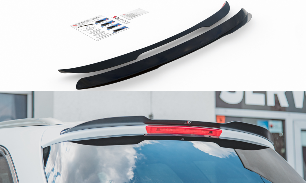 Maxtondesign Spoiler für Ford Mondeo MK5 Kombi Facelift Carbon Look
