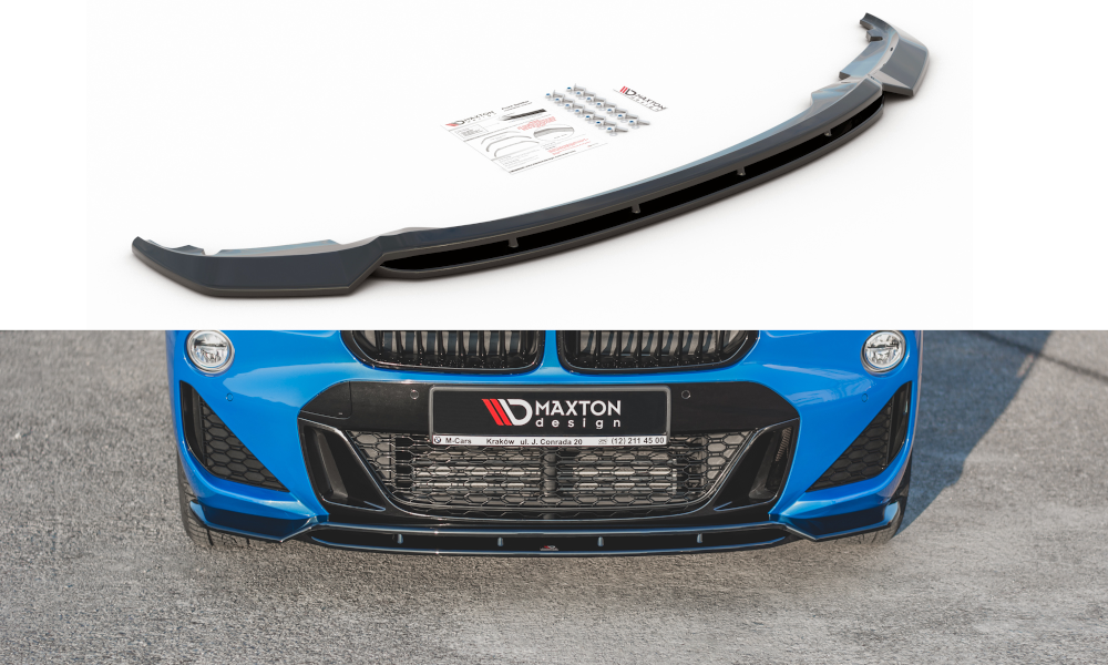 Maxtondesign Frontlippe für BMW X2 F39 M-Paket schwarz hochglanz