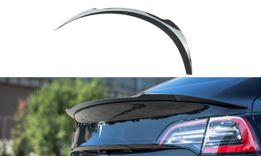 Maxtondesign Spoiler für Tesla Model 3 schwarz hochglanz