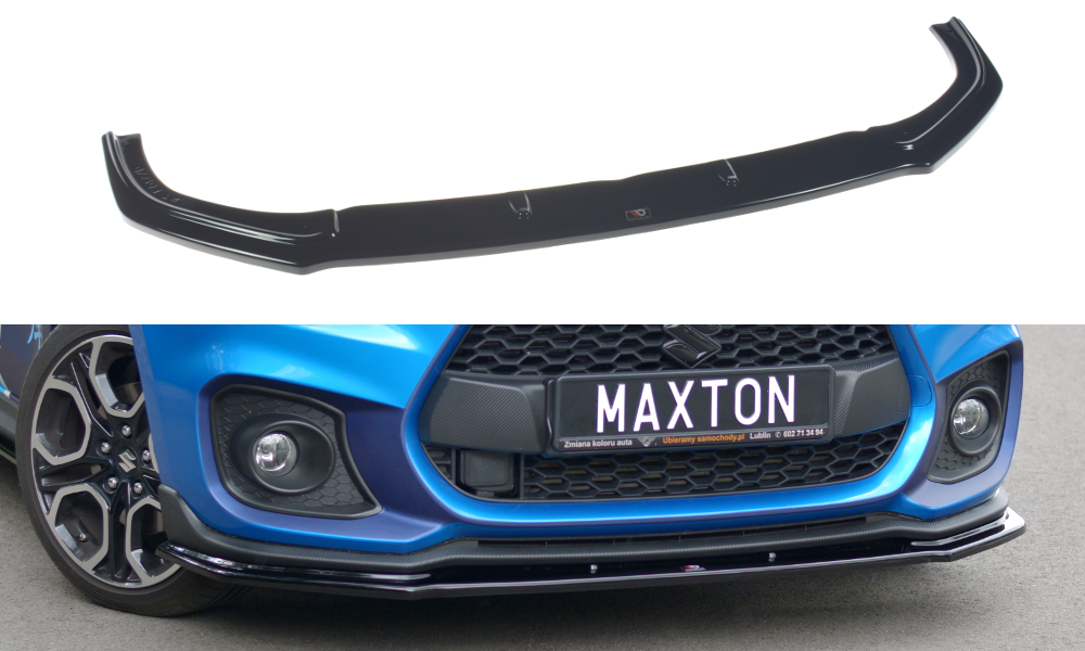 Maxtondesign Frontlippe V.1 für Suzuki Swift MK6 Sport schwarz strukturiert