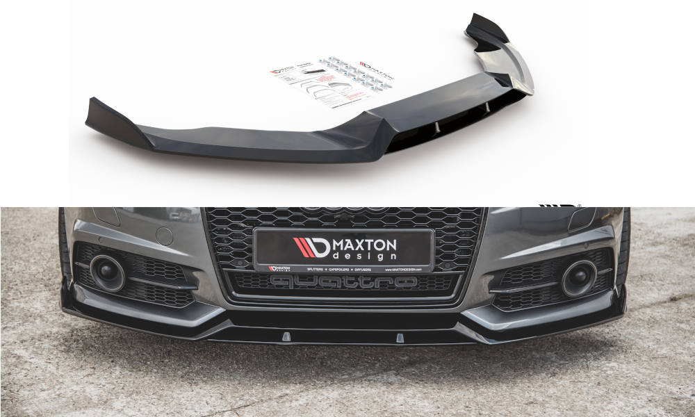 Maxtondesign Frontlippe für Audi A6|S6 C7 S-Line schwarz