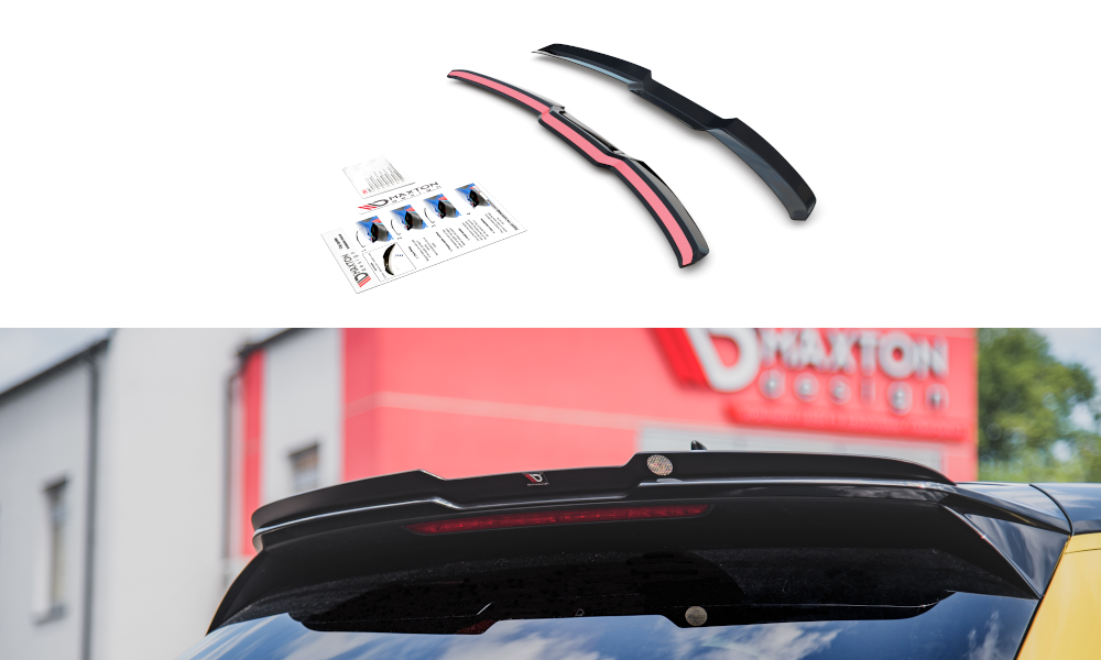 Maxtondesign Spoiler für Audi A1 GB S-Line Carbon Look