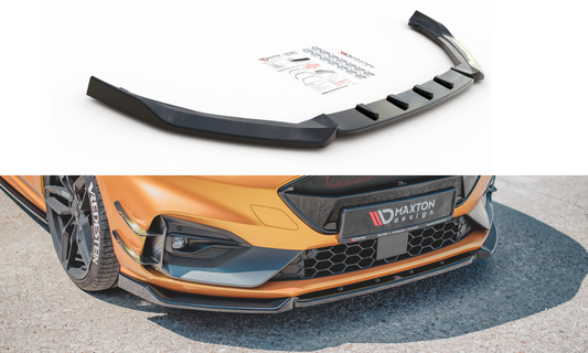 Maxtondesign Frontlippe V.7 für Ford Focus MK4 ST|ST-Line Carbon Look