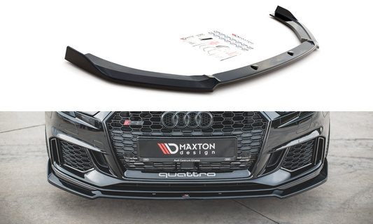 Maxtondesign Frontlippe V.3 für Audi RS3 8V.2 Facelift Carbon Look