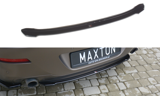 Maxtondesign Diffusor für BMW 6er F06 Coupe schwarz strukturiert