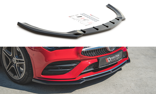 Maxtondesign Frontlippe V.1 für Mercedes Benz CLA-Klasse C118 AMG-Paket Carbon Look