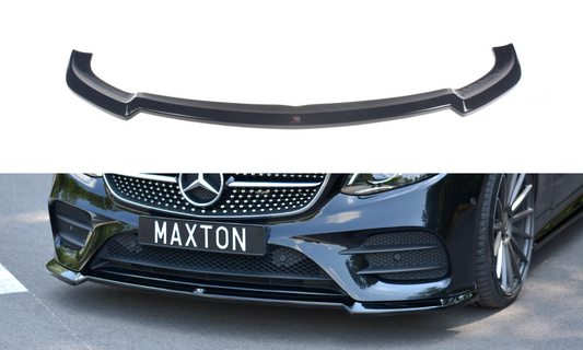 Maxtondesign Frontlippe für Mercedes Benz E-Klasse C238 AMG-Paket Coupe schwarz strukturiert