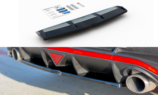 Maxtondesign Diffusor für Hyundai I30N MK3 Carbon Look