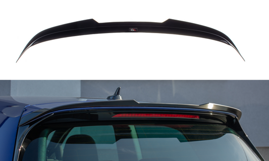 Maxtondesign Spoiler für Volkswagen Golf MK7|Golf 7 R|GTI Facelift schwarz strukturiert
