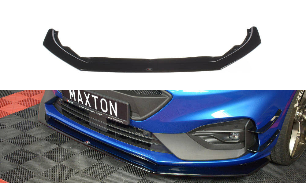 Maxtondesign Frontlippe V.6 für Ford Focus MK4 ST|ST-Line Carbon Look