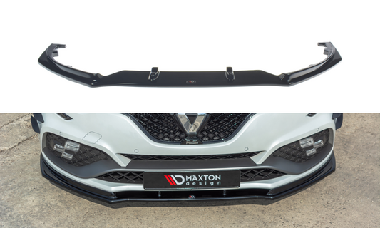 Maxtondesign Frontlippe V.1 für Renault Megane MK4 RS schwarz strukturiert