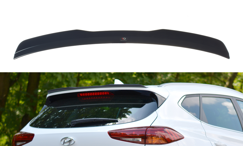 Maxtondesign Spoiler für Hyundai Tucson MK3 Facelift Carbon Look
