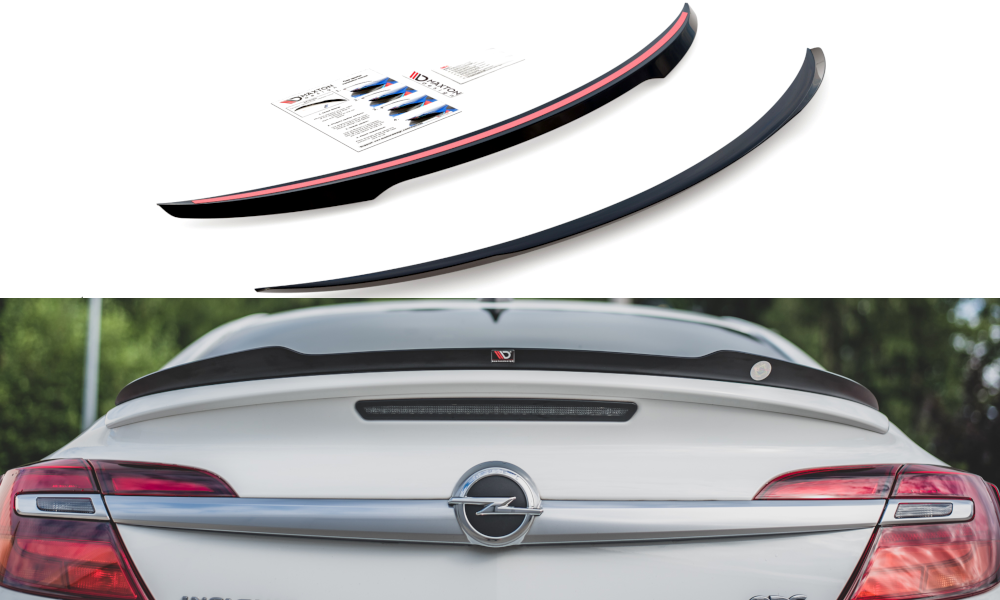Maxtondesign Spoiler für Opel Insignia MK1 OPC Facelift Carbon Look