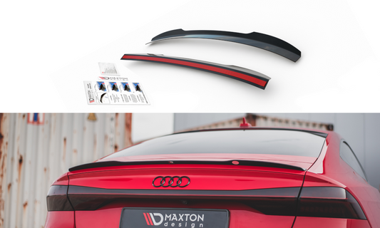 Maxtondesign Spoiler für Audi A7 C8 S-Line schwarz hochglanz