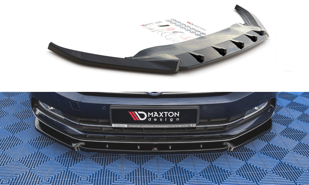 Maxtondesign Frontlippe V.2 für Volkswagen Passat MK8|B8 Carbon Look