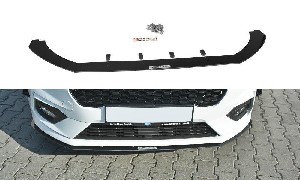 Maxtondesign Diffusor für Ford Fiesta MK8 ST|ST-Line Racing schwarz hochglanz