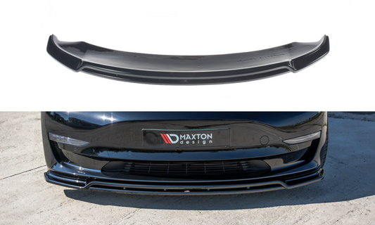 Maxtondesign Frontlippe V.2 für Tesla Model 3 schwarz strukturiert