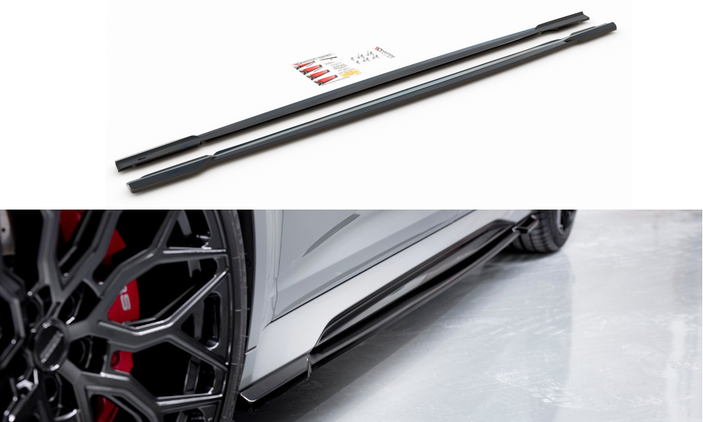 Maxtondesign Seitenschweller V.1 für Audi RS6 C8 Carbon Look
