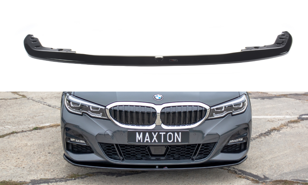 Maxtondesign Frontlippe V.3 für BMW 3er G20 M-Paket Carbon Look