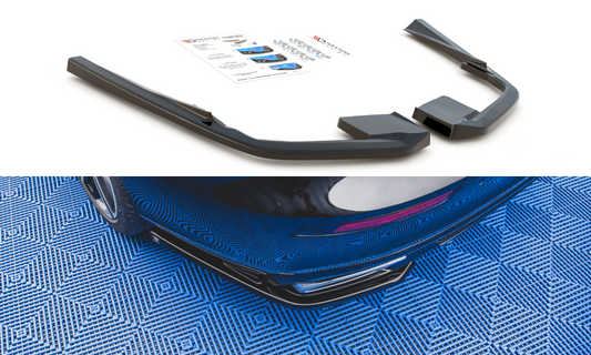 Maxtondesign Diffusor Erweiterung li/re für Volvo S60 MK3 R-Design Carbon Look