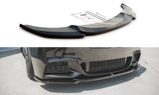 Maxtondesign Frontlippe V.4 für BMW 5er F10|F11 M-Paket schwarz strukturiert