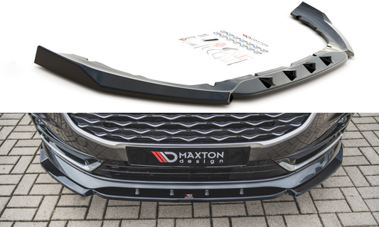Maxtondesign Frontlippe für Ford S-Max MK2 Facelift schwarz hochglanz