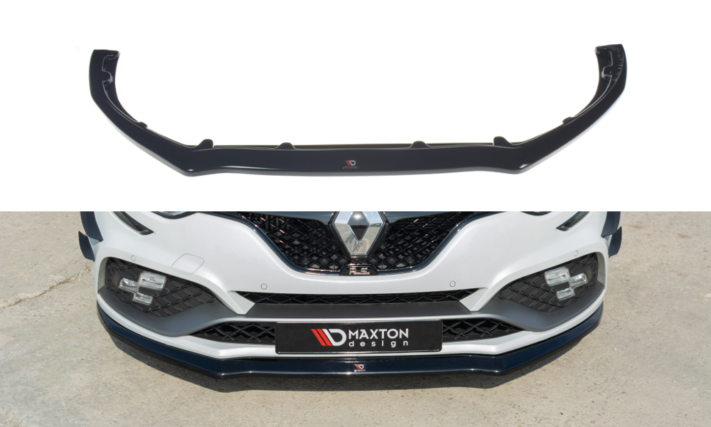 Maxtondesign Frontlippe für Renault Megane MK4 RS schwarz hochglanz