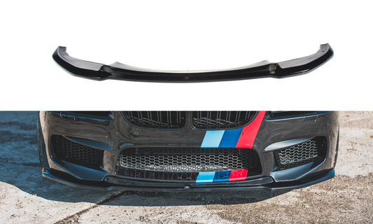 Maxtondesign Frontlippe V.2 für BMW 6er F06 M6 Coupe schwarz hochglanz