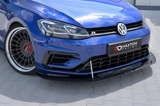 Maxtondesign Frontlippe für Volkswagen Golf MK7|Golf 7 R Facelift Racing Carbon Look