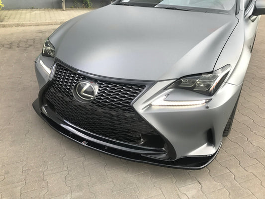 Maxtondesign Frontlippe V.1 für Lexus RC schwarz strukturiert