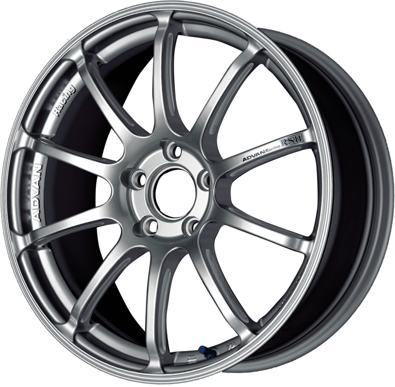 ADVAN RACING | Design: RSII | Grösse: 11.0x19 | ET: 63 | Lochkreis: 5x130 | Farbe: racing hyper silver