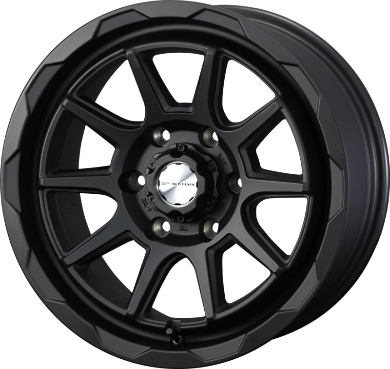 WEDS ADVENTURE | Design: Mud Vance 06 D | Lochkreis: 6x139.7 | Farbe: matt black