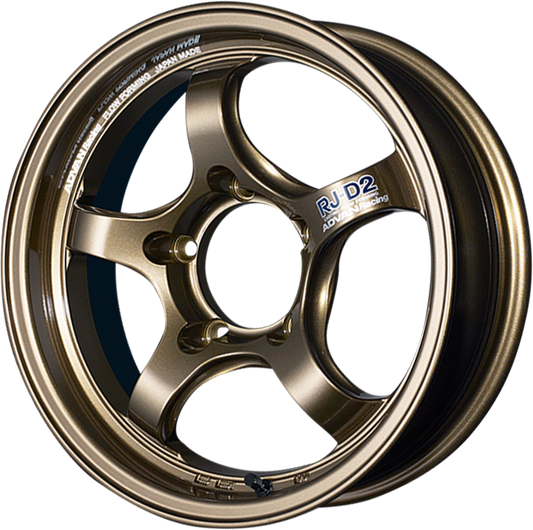 ADVAN RACING | Design: RJ-D2 | Grösse: 5.5x16 | ET: 0 | Lochkreis: 5x139.7 | Farbe: umber bronze metallic