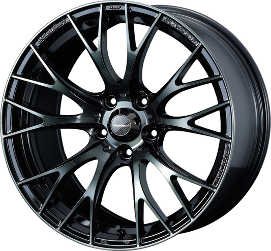 WEDS SPORT | Design: SA-20R | Grösse: 5.0x15 | ET: 45 | Lochkreis: 4x100 | Farbe: worth black clear