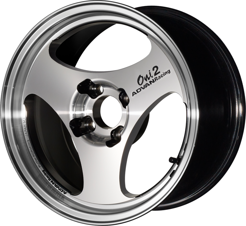 ADVAN RACING | Design: Oni2 | Grösse: 6.0x15 | ET: 38 | Lochkreis: 4x100 | Farbe: machining & diamond cut