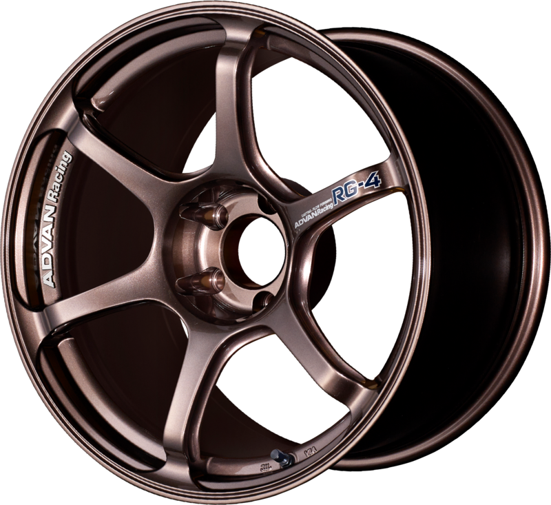 ADVAN RACING | Design: RG-4 | Grösse: 7.0x18 | ET: 41 | Lochkreis: 4x100 | Farbe: racing copper bronze