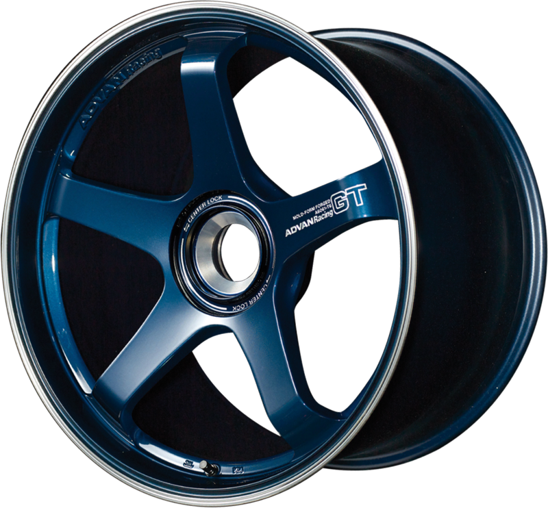 ADVAN RACING | Design: GT Porsche | Grösse: 11.0x21 | ET: 60 | Lochkreis: 5x130 | Farbe: racing titanium blue & ring