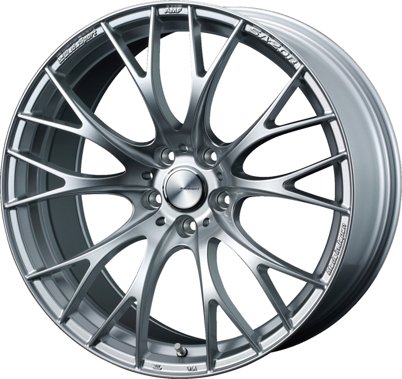 WEDS SPORT | Design: SA-20R | Grösse: 9.5x20 | ET: 48 | Lochkreis: 5x114.3 | Farbe: silver