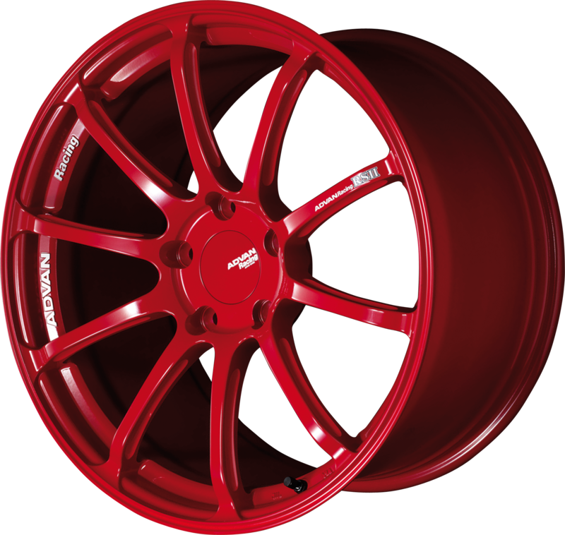 ADVAN RACING | Design: RSII | Grösse: 10.0x20 | ET: 40 | Lochkreis: 5x130 | Farbe: racing candy red