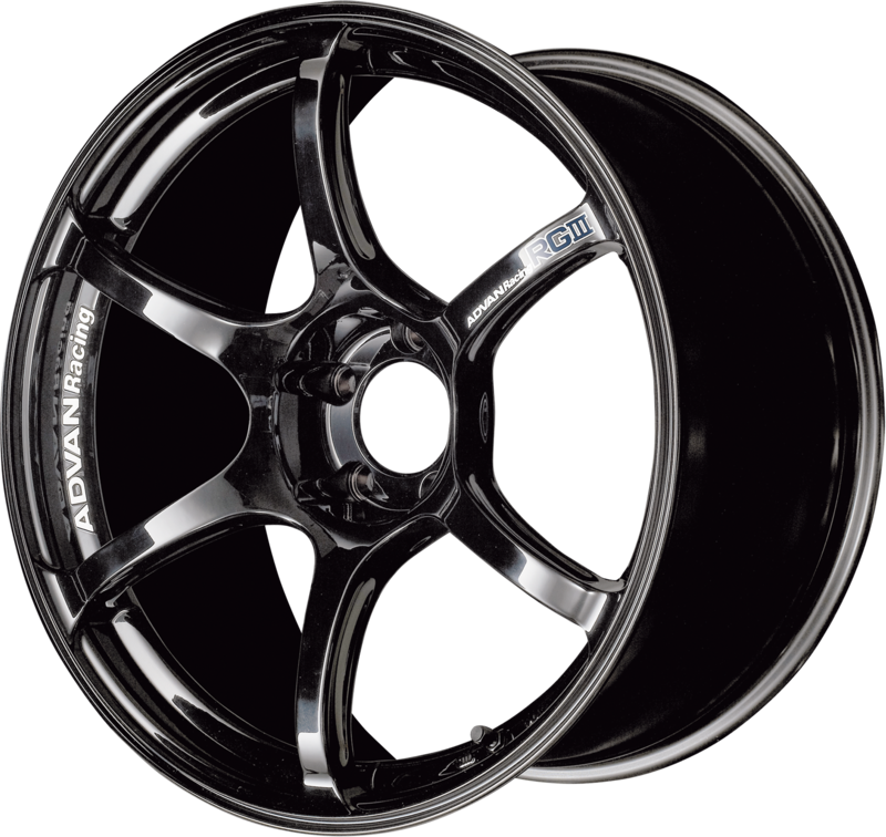 ADVAN RACING | Design: RGIII | Grösse: 10.0x18 | ET: 35 | Lochkreis: 5x114.3 | Farbe: racing gloss black