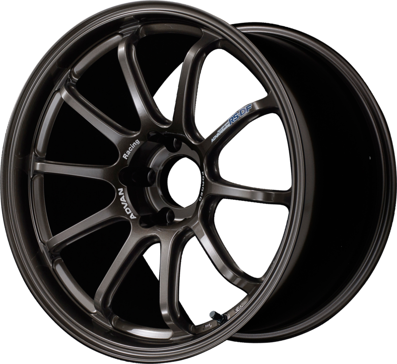 ADVAN RACING | Design: RS-DF Progressive | Grösse: 10.0x18 | ET: 35 | Lochkreis: 5x114.3 | Farbe: dark bronze metallic
