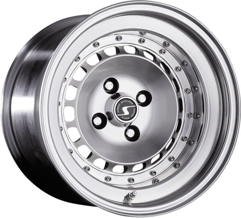 SCHMIDT | Design: TH-Line 13-14 | Grösse: 8.0x14 | ET: -10,3,5,16,18,31 | Lochkreis: 4x95-114.3 | Farbe: full polished, aluminium outer rim