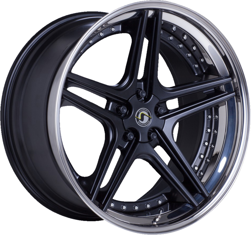 SCHMIDT | Design: Modern-Line 3-pc | Grösse: 8.0x16 | ET: 21,34 | Lochkreis: 4x100 | Farbe: high gloss silver, stainless outer rim