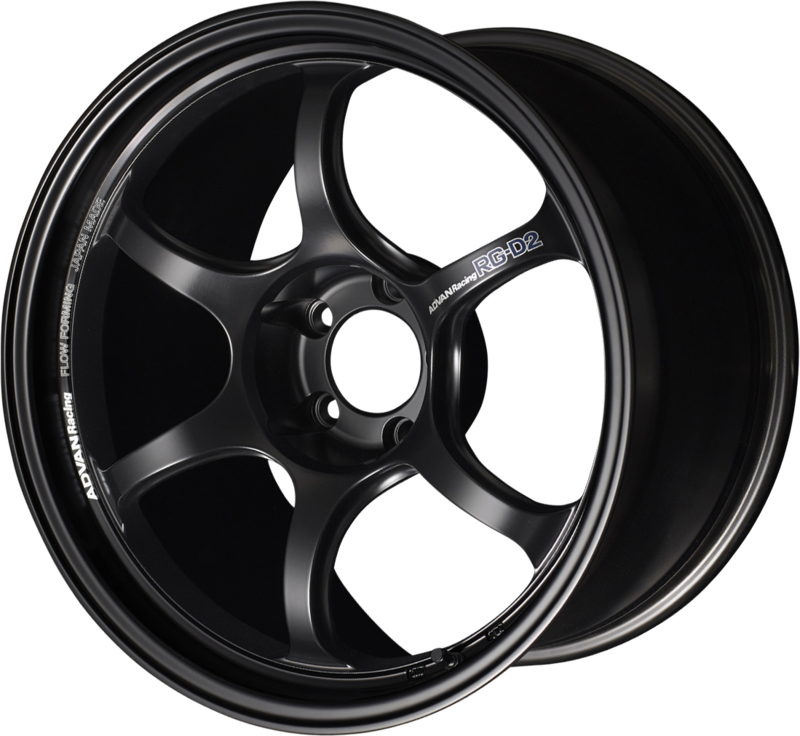 ADVAN RACING | Design: RG-D2 | Grösse: 10.0x18 | ET: 22 | Lochkreis: 5x114.3 | Farbe:  semi gloss black